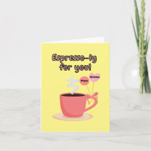 Espresso-ly Pour Vous ! Joyeux anniversaire.