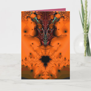 Carte Esprit Halloween de vaudou