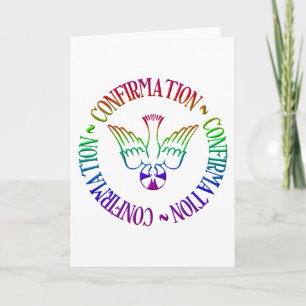 Carte Esprit Saint - Confirmation