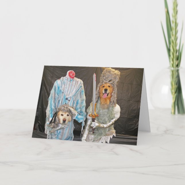 Carte Esprits d'Halloween (Devant)