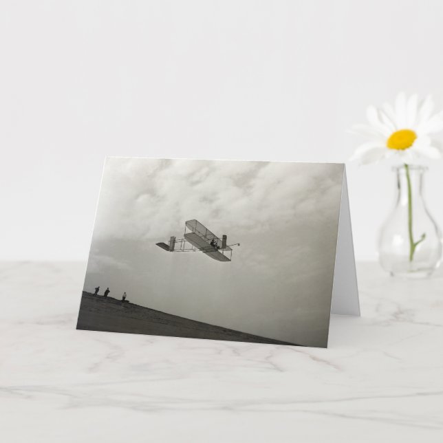 Carte Essai de planeur Vol Aviation Wright Brothers (Petite plante)
