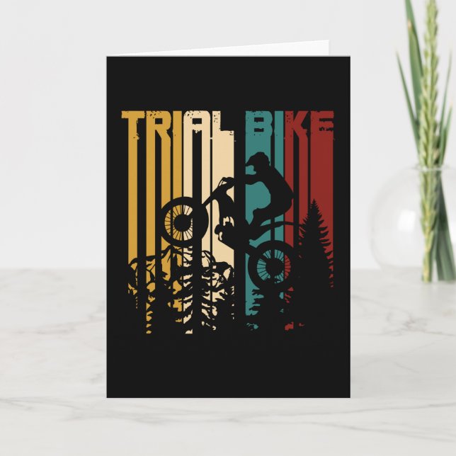 Carte Essai Moto vintage (Devant)