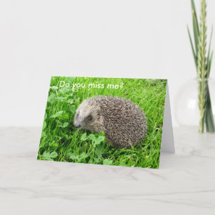 Carte "Est-ce que je te manque ? "