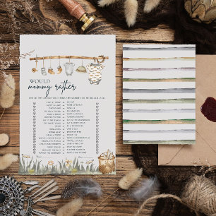 Carte Est-ce que maman Plutôt bobine Baby shower de pêch