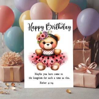 Carte Esther 4:14 Birthday Card