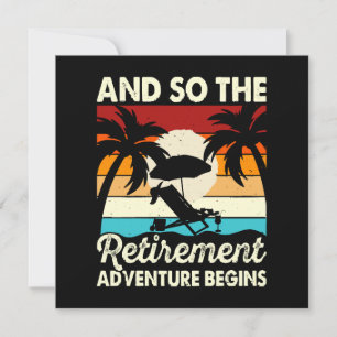 Carte Et ainsi commence l'aventure de la retraite