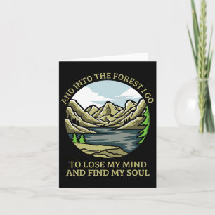 Carte Et Dans La Forêt Je Vais Perdre Mon Esprit Et Trou
