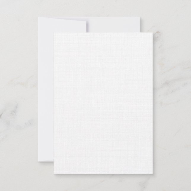 Carte et enveloppe de 3,5 po x 5 po Linen Note (Devant)