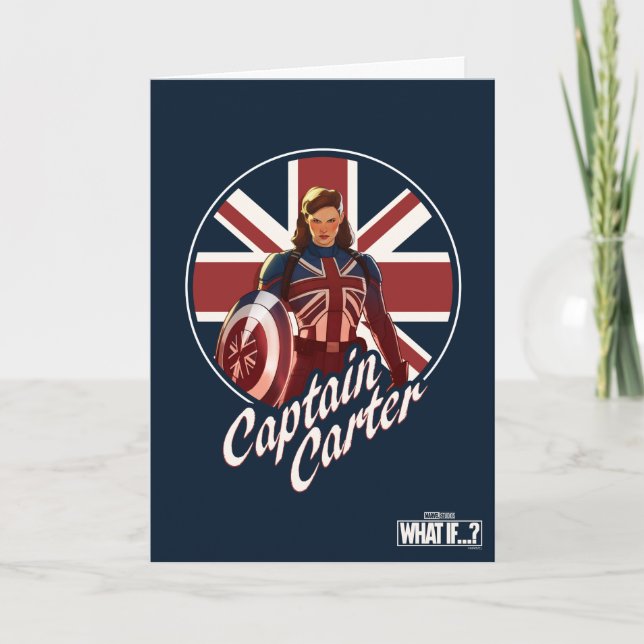 Carte Et Si... ? | Capitaine Carter Union Jack (Devant)