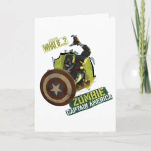 Carte Et Si... ?   Zombie Capitaine Amérique Tru