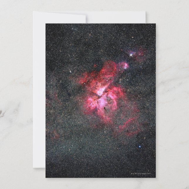 Carte Eta Carina Nebula (Devant)