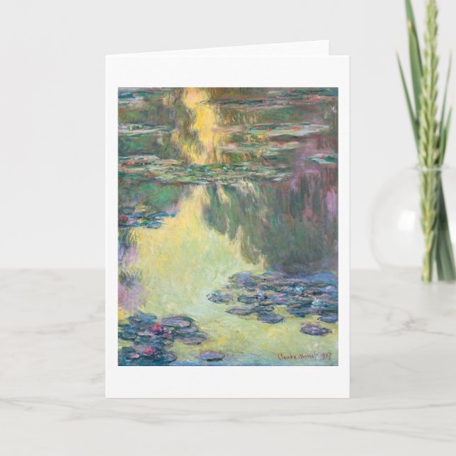 Carte Etang Lily, Monet (Devant)
