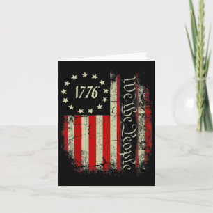 Carte États-Unis Drapeau Patriotique 4 juillet Amérique