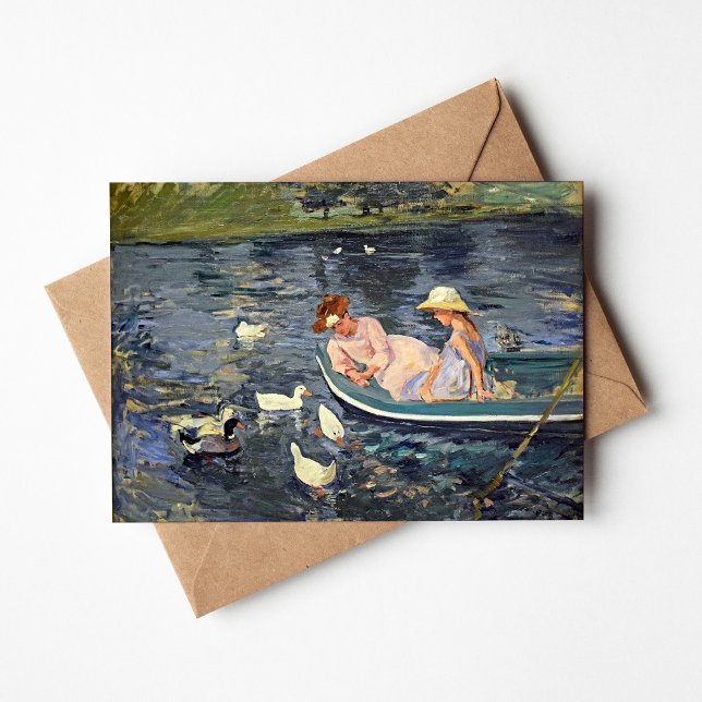 Carte Été deux | Mary Cassatt (Créateur téléchargé)