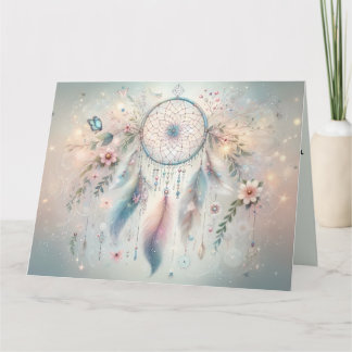 Carte Ethereal Boho Dreamcatcher