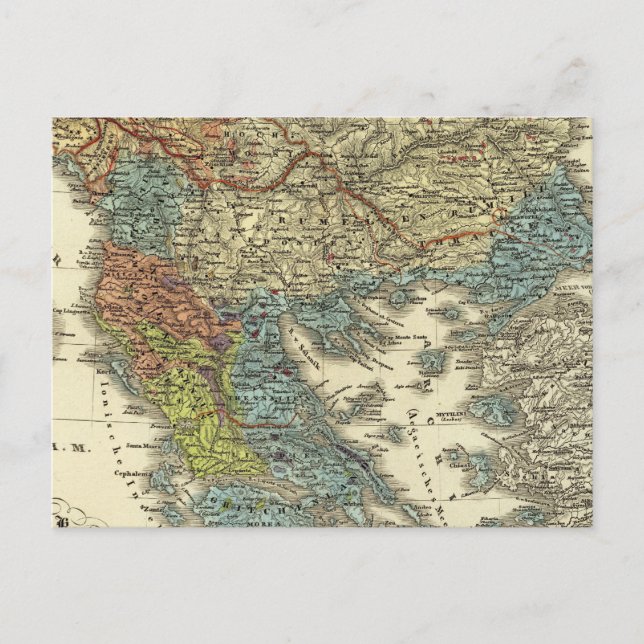 Carte ethnographique de l'Empire ottoman (Devant)