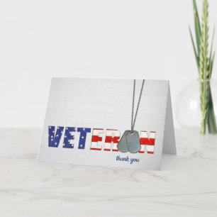 Carte étiquette de chien militaire drapeau américain pou