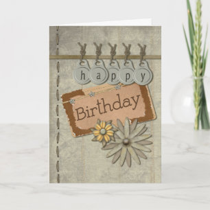 Carte Étiquettes de joyeux anniversaire