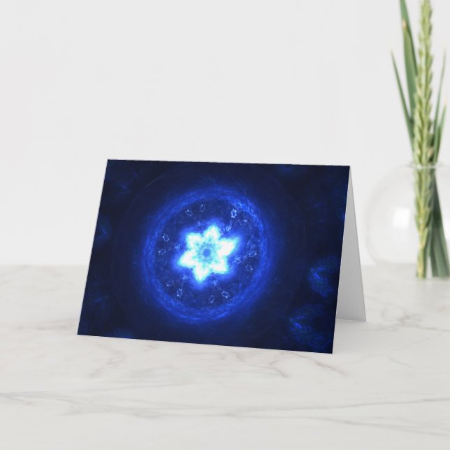 Carte Étoile brillante de David (Devant)