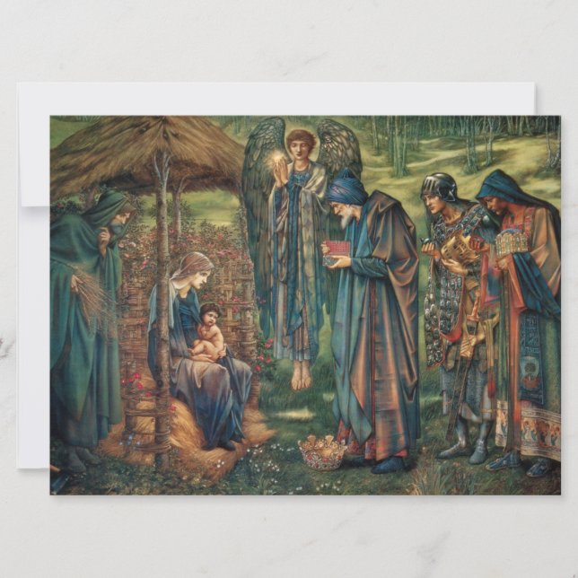 Carte Étoile de Bethléem (par Edward Burne-Jones) (Devant)