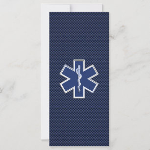 Carte Étoile de vie Services Médicales d'urgence paraméd