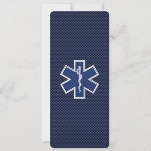 Carte Étoile de vie Services Médicales d'urgence paraméd