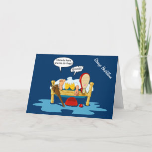 Carte Étrange Conflit de lit (anniversaire)
