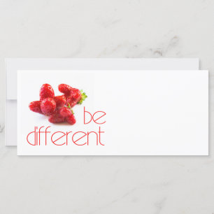 Carte Être différent