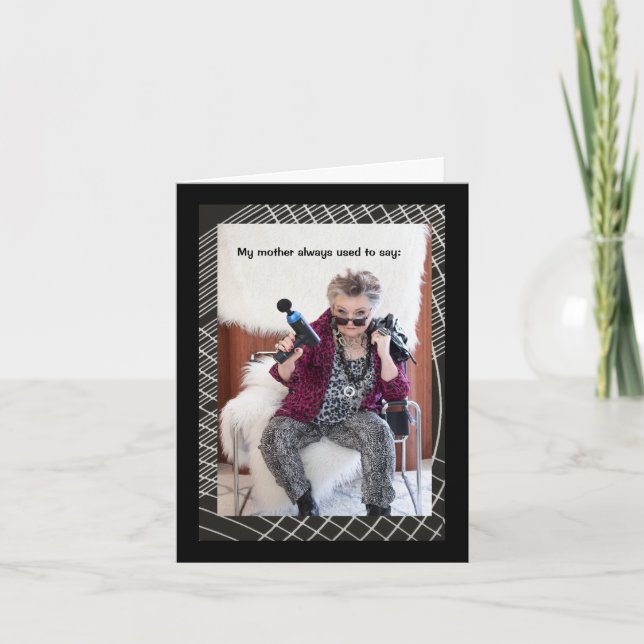 Carte Être plus vieux (Devant)