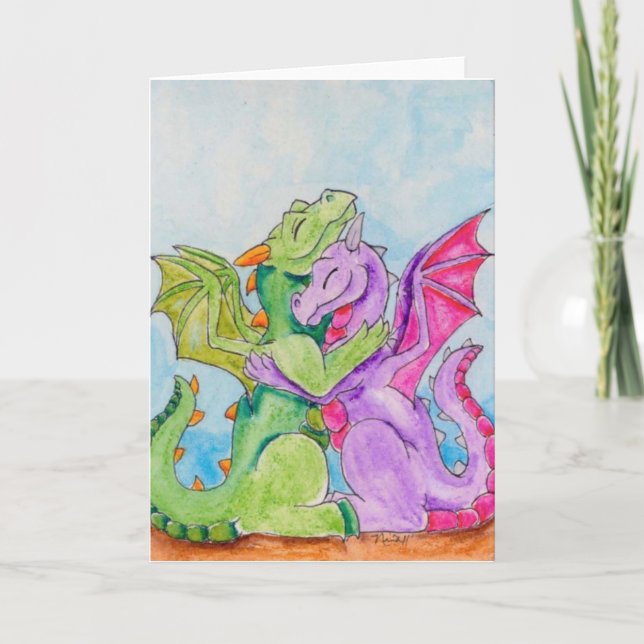 Carte Étreinte de dragon (Devant)