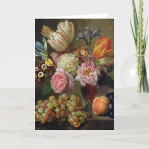 Carte Étude des fleurs