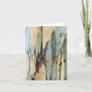 Carte Eucalyptus Tree Bark