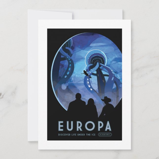 Carte Europa | Visions de l'avenir de la NASA (Devant)