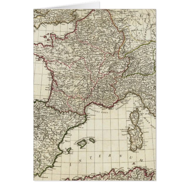 Carte européenne classique (Devant)