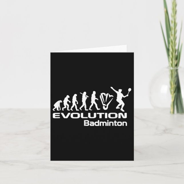 Carte Evolution Badminton (Devant)