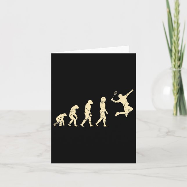 Carte Evolution Badminton Player Shuttle Racket (Devant)