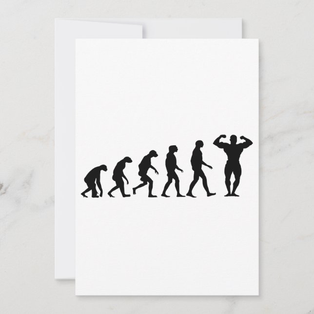 Carte Évolution de la construction du corps (Devant)