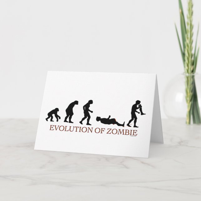 Carte Évolution de Zombie (Devant)