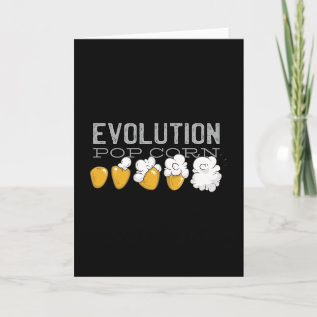 Carte Évolution du maïs pop (Devant)