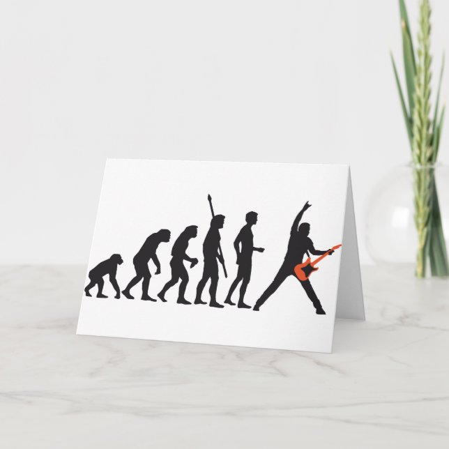 Carte évolution guitar (Devant)