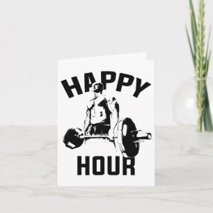 Carte Exercice Funny Deadlift Gym Motivational Poids Lif