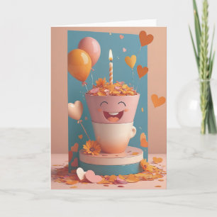 Carte Explosion d'anniversaire de nerds
