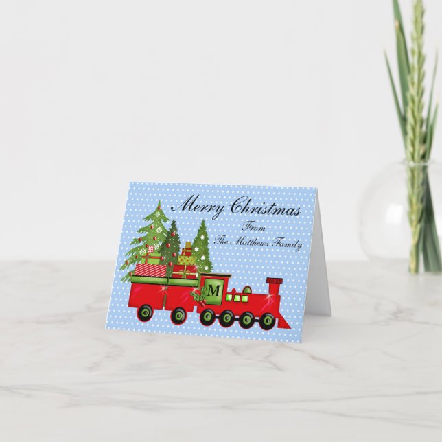 Carte Express de Noël (Devant)
