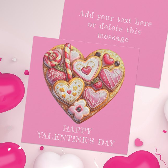Carte Expressions sucrées d'amour Custom Saint Valentin (Créateur téléchargé)