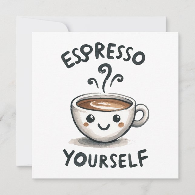 Carte Exprimez-vous café (Devant)