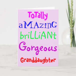 Carte Extraordinaire brillant magnifique - Anniversaire 