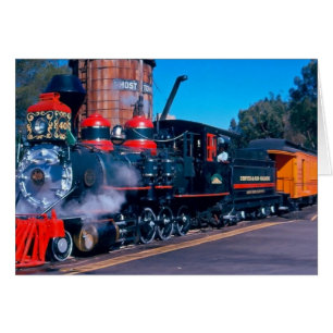 Carte Extraordinaire vierge de train