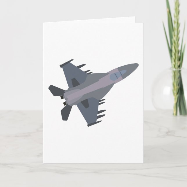 Carte F-18 chevaux (Devant)