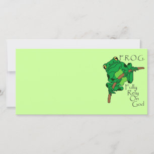 Carte F.R.O.G. S'Appuie Pleinement Sur Dieu #1
