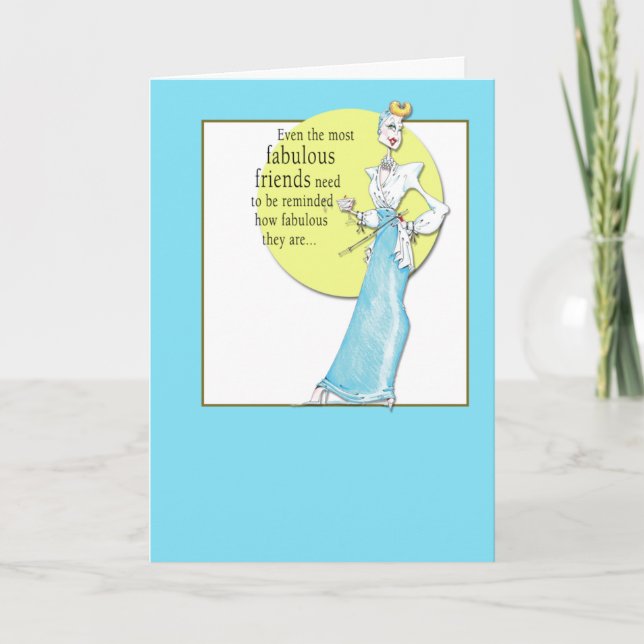 Carte Fab Reminder/ ami ou anniversaire (Devant)